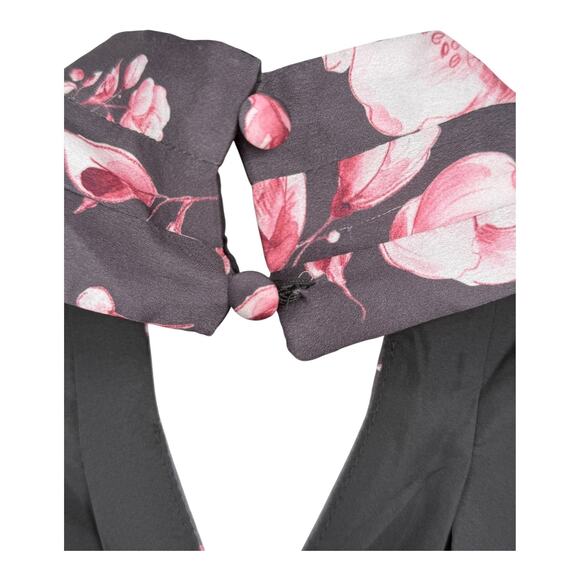 Petal & Pup Mila Floral Halter Maxi dress gray size X-Large XL - Picture 5 of 10